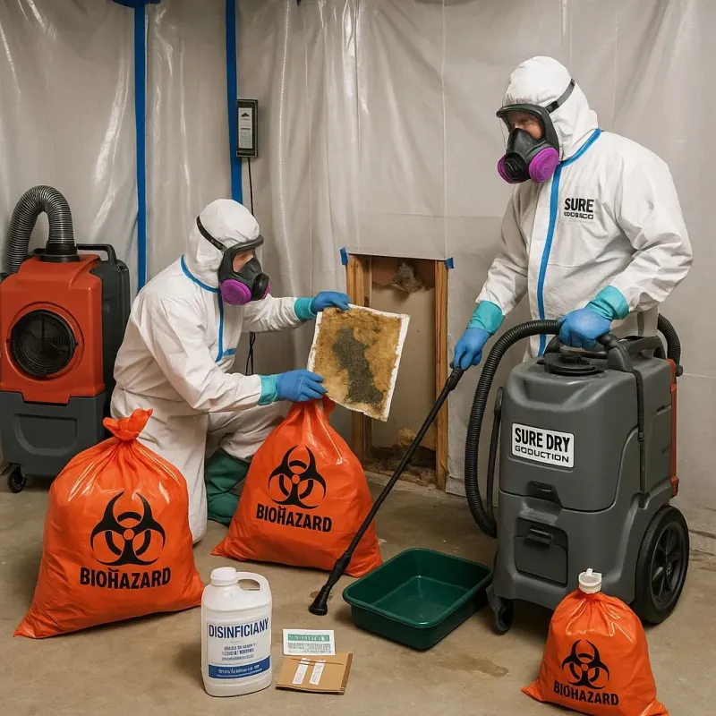 Contaminated Water Handling Protocols process in Ferry County, WA